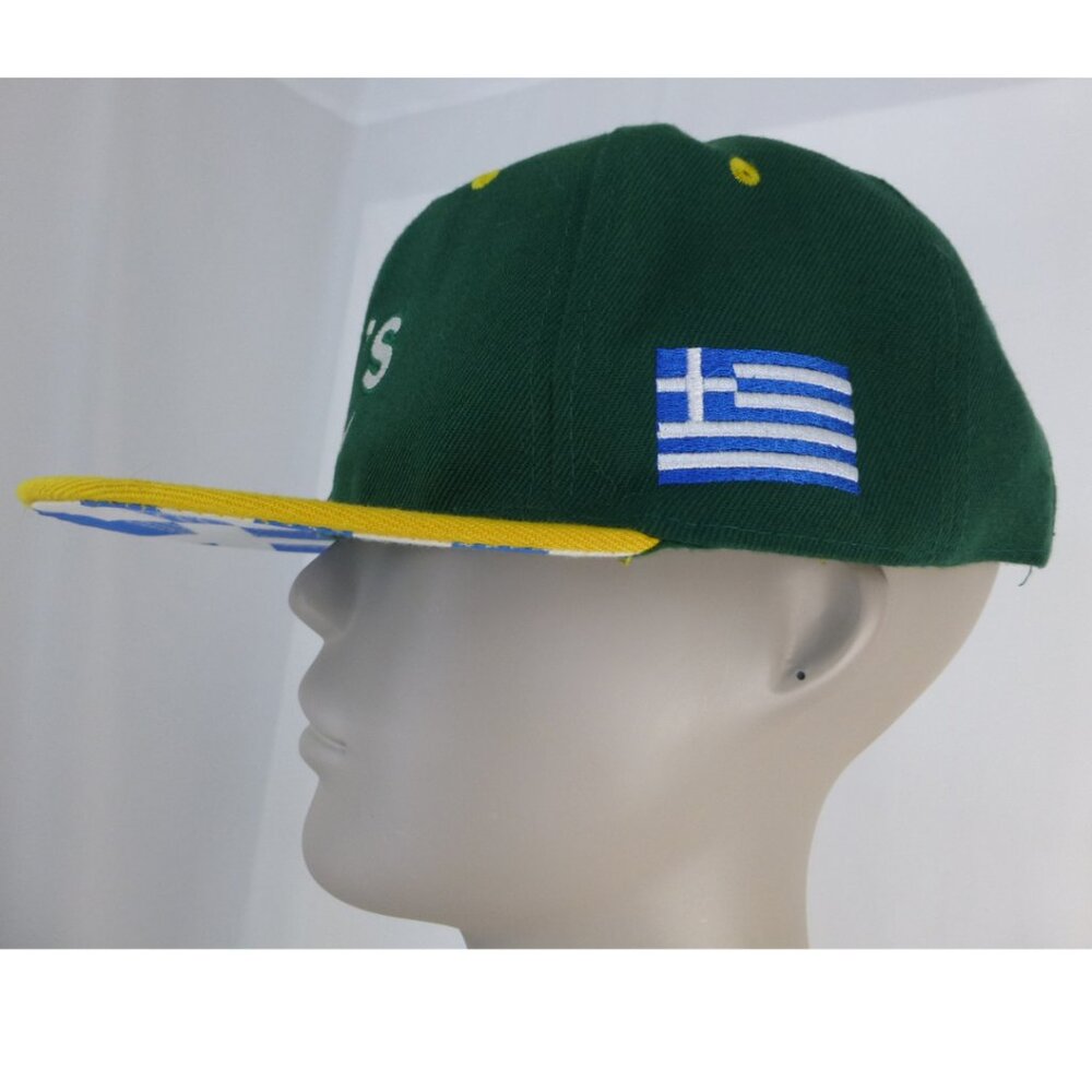 Oakland A's 2018 Greek Heritage Night Snap Back Hat - Picture 5 of 12